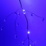 Гирлянда для дома на батарейках 1,5 м 18 ламп LED «Сверкающие хрусталики» (от 3хАА), Синий