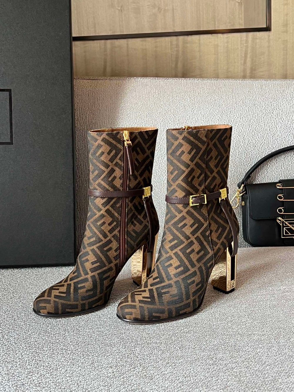 Fendi Delfina Ankle Boots