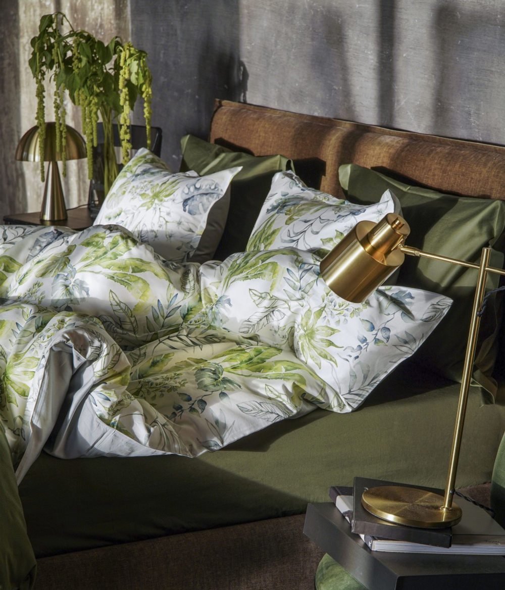 Постельное белье 2 спальное евро Decoflux Flora Costera