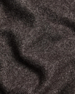 Zara Home - Декоративный плед с бахромой, серый, 140x190 см