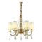 Подвесная люстра Lumina Deco Fabione LDP 1200-6 F.GD