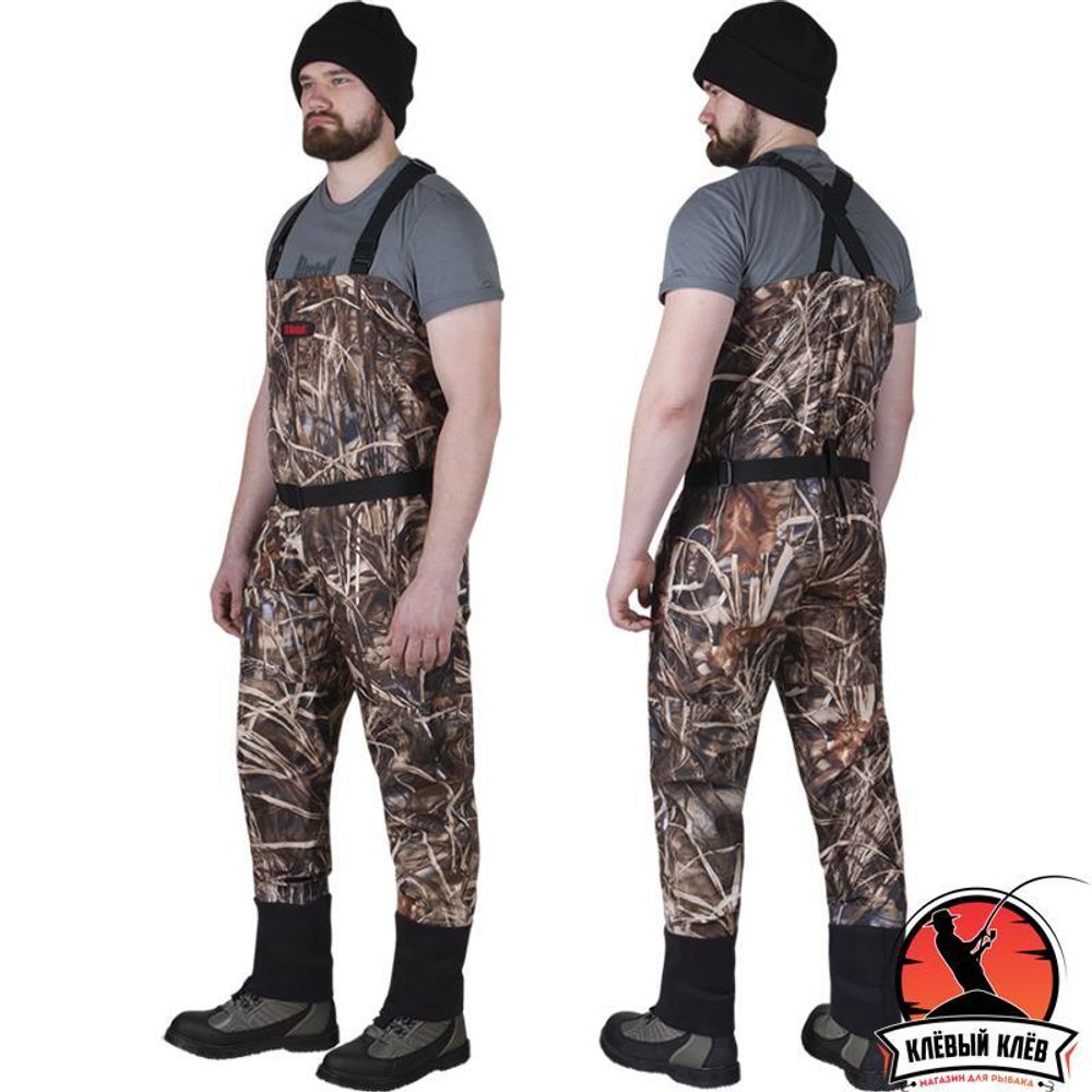 Вейдерсы Alaskan Scout камуфляж  XL
