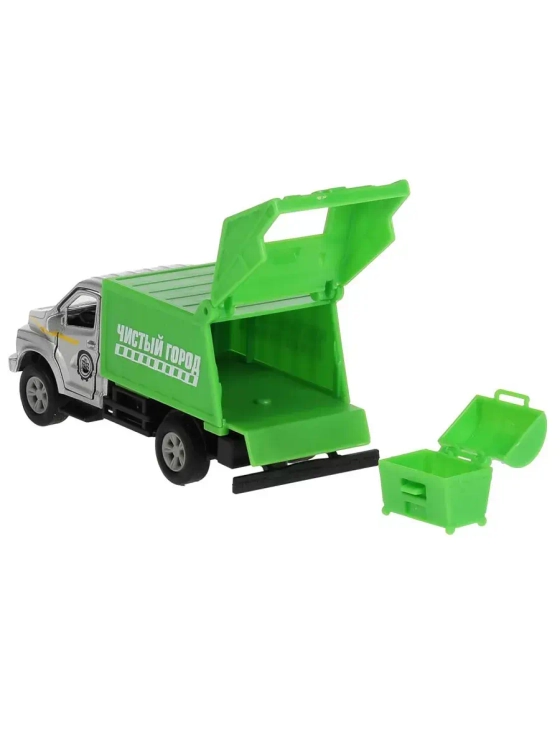 Игрушечный транспорт Мусоровоз Газон Next 15,5 см