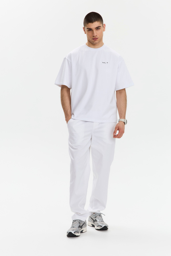 Брюки медицинские мужские Прагмо, белый