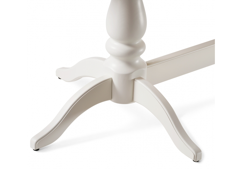 Стол деревянный Woodville Красидиано молочный