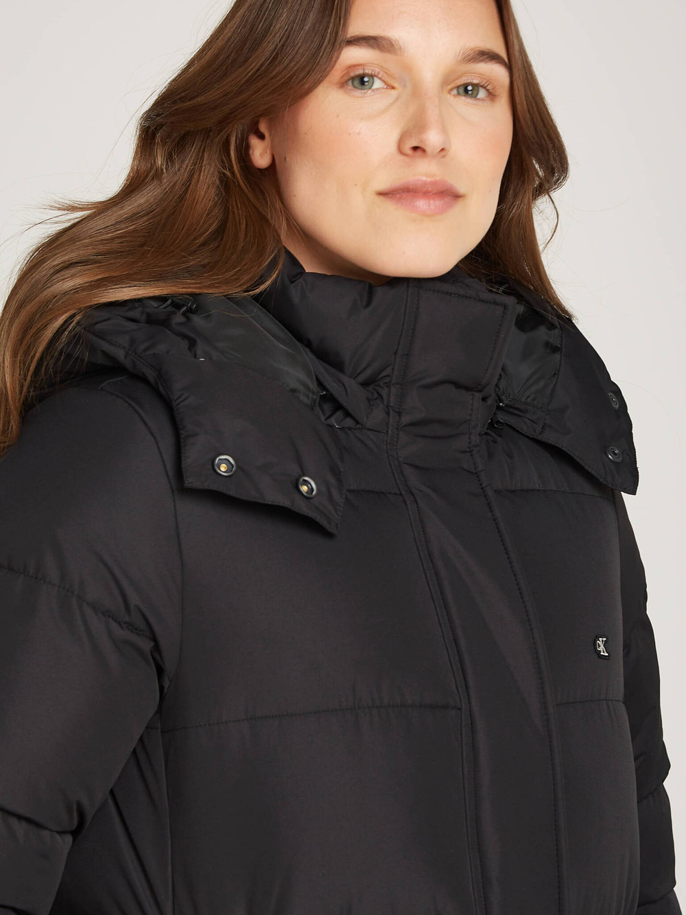 Пуховая куртка CALVIN KLEIN JEANS - черный(J20J224104)