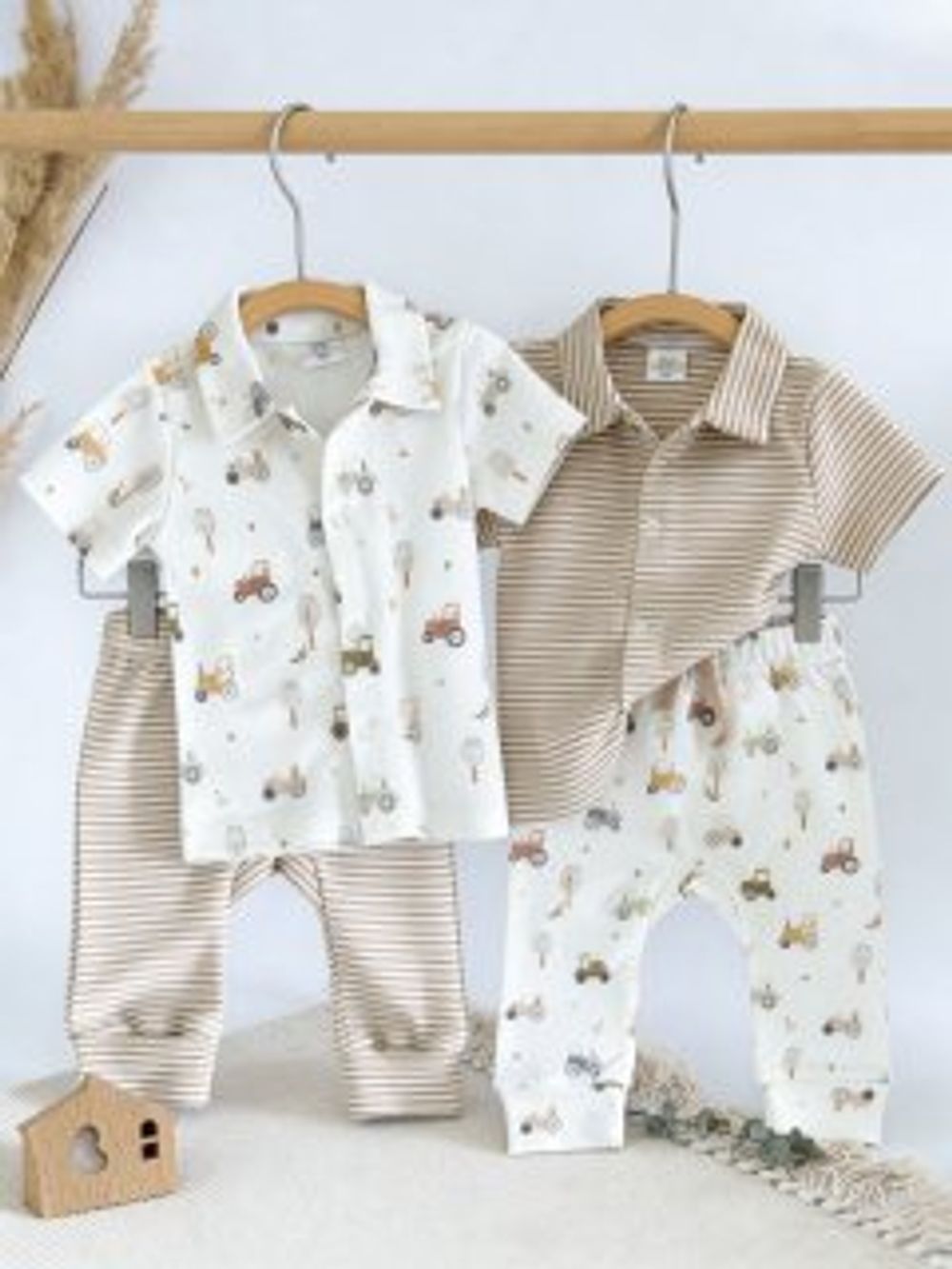 Штанишки 2 шт в уп "Little farmer"