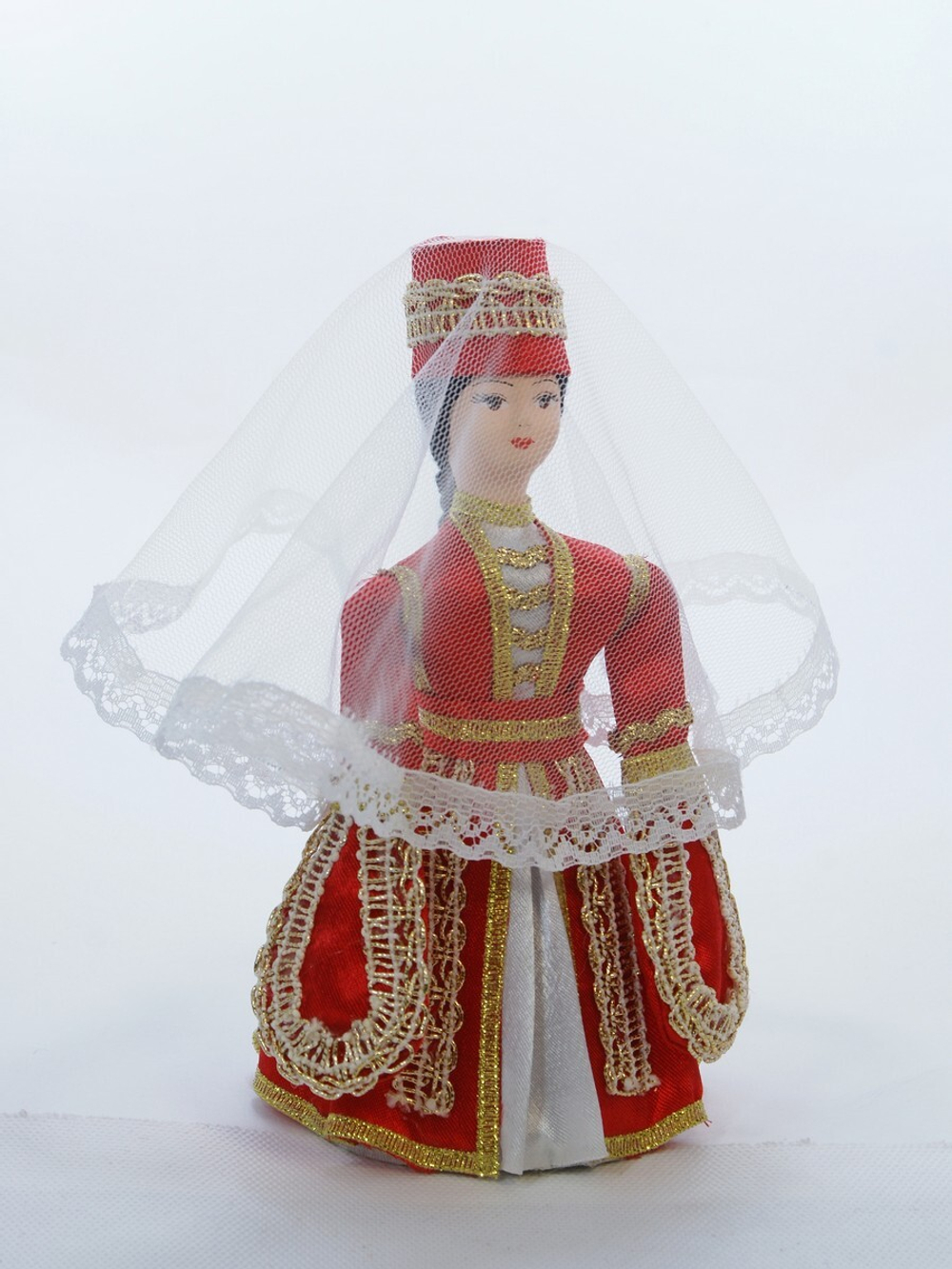 Кукла коллекционная в Кабардинском женском костюме
