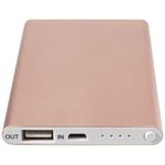 Алюминиевый повербанк Pep емкостью 4000 мА/ч