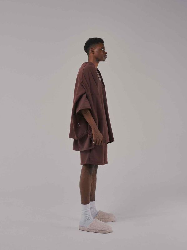 Шорты Wide Shorts LOGO French Roast - фото 3