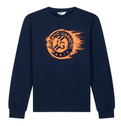 Мужская теннисная кофта Roland Garros Stan Sweatshirt - небесный