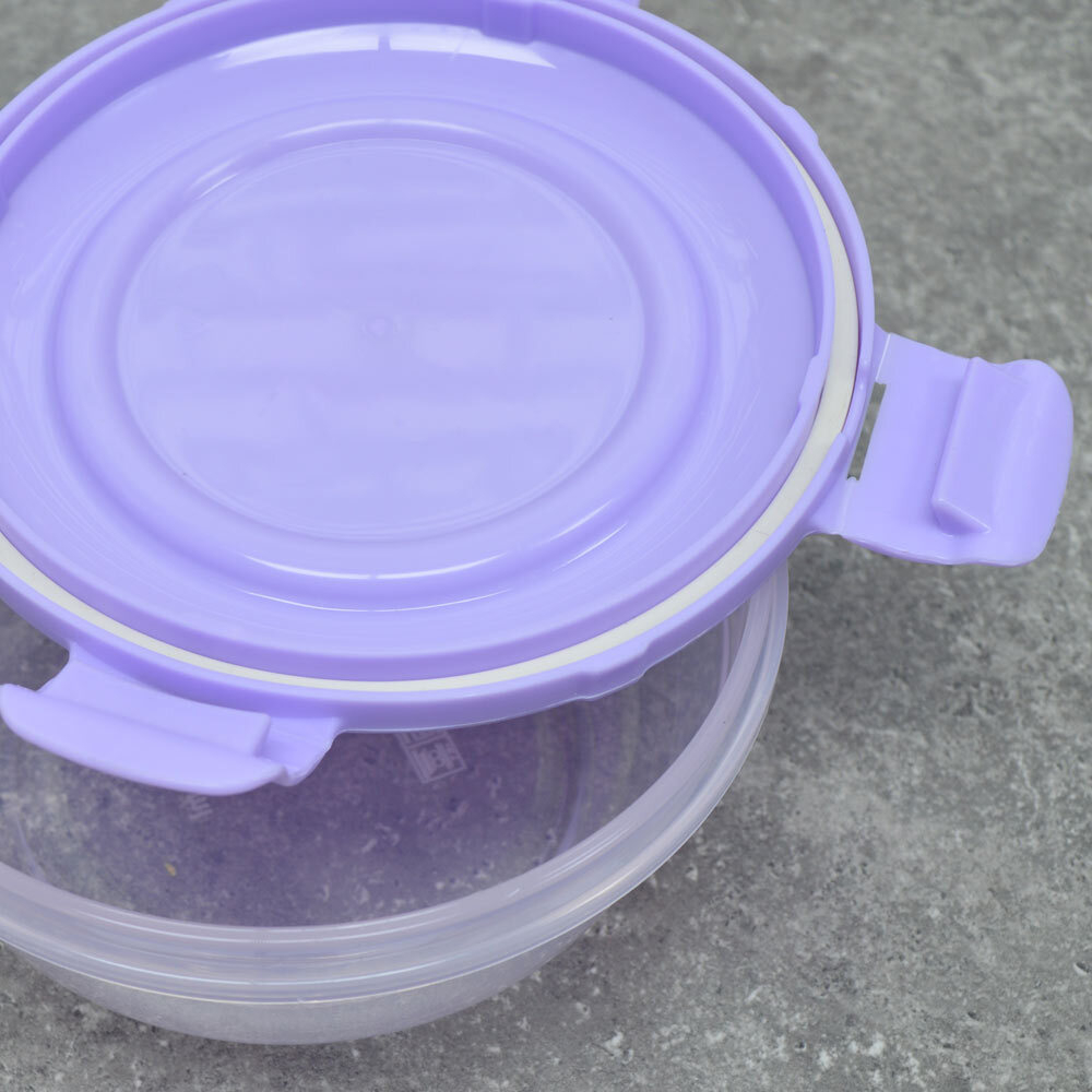 Контейнер для продуктов 0,8л герметичный круглый