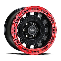 Диск колёсный литой BLACK MUD M530B с бедлоком R17 8,5 ET0 Matte Black W Beadlock Ring