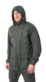 Летний мужской костюм Novatex Патриот +10 (хлопок) Олива