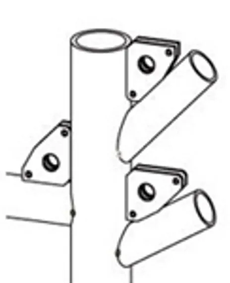 Магнитный угольник HDWELD WM4-304590S, 2 шт.