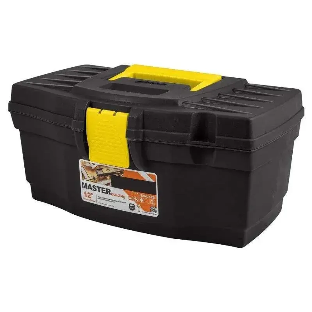 Ящик для инструментов Mars 12, 320х152 мм (черный) (комплект 15 шт)