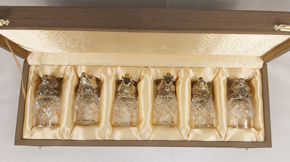 Стопки-перевертыши "Лесные звери", в наборе 6 шт.