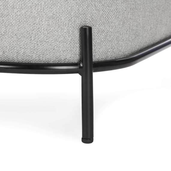 Двухместный диван Pawai 125 см, серый