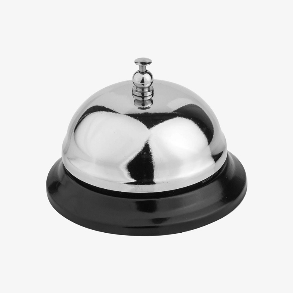 Звонок барный d= 8,5 см. h=6 см. хром.сталь MGsteel 70470