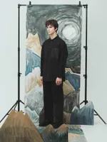 Брюки Sashina Patchwork черные