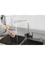 Смеситель для кухни с подключением фильтра FRAP F43802