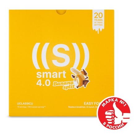 Energy Diet Smart 4.0 Classic Энерджи Диет "Банановый сплит" 15 порций