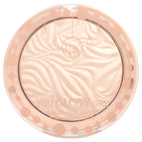 J.Cat Beauty, You Glow Girl, запеченный хайлайтер, YGG111 «Приморский мороз», 8,5 г (0,3 унции)