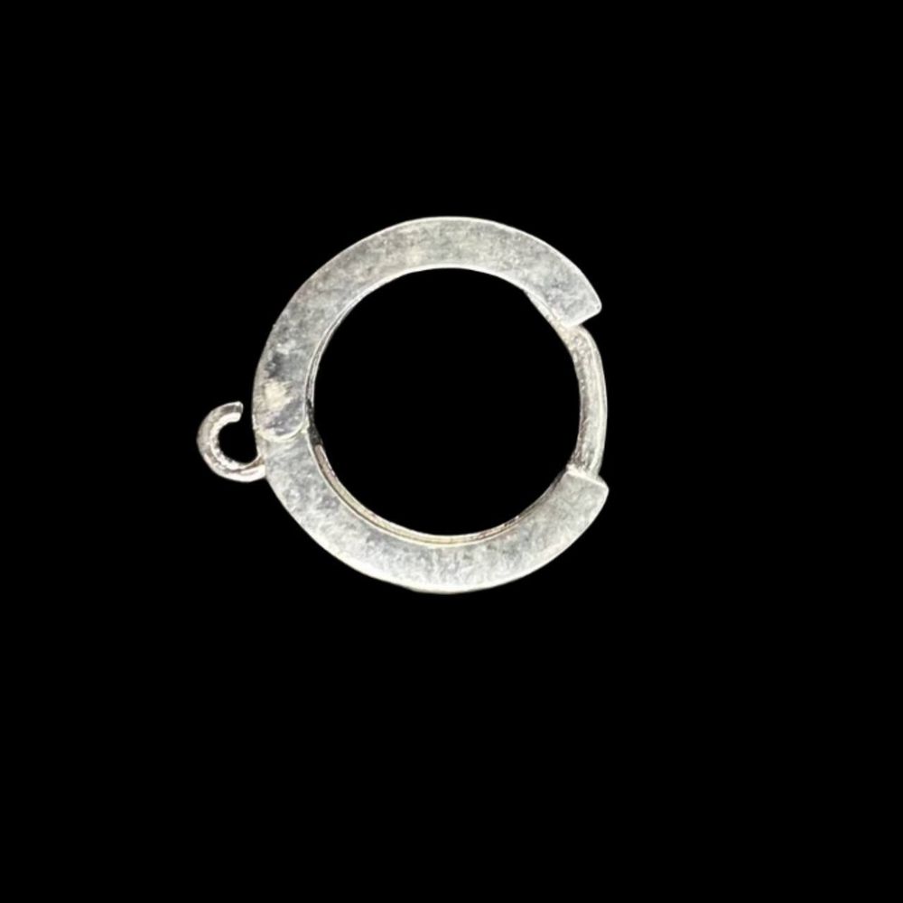 Английский замок с фианитами(черн)