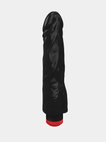 Вибратор LOVETOY чёрный 18,8 см с широким основанием