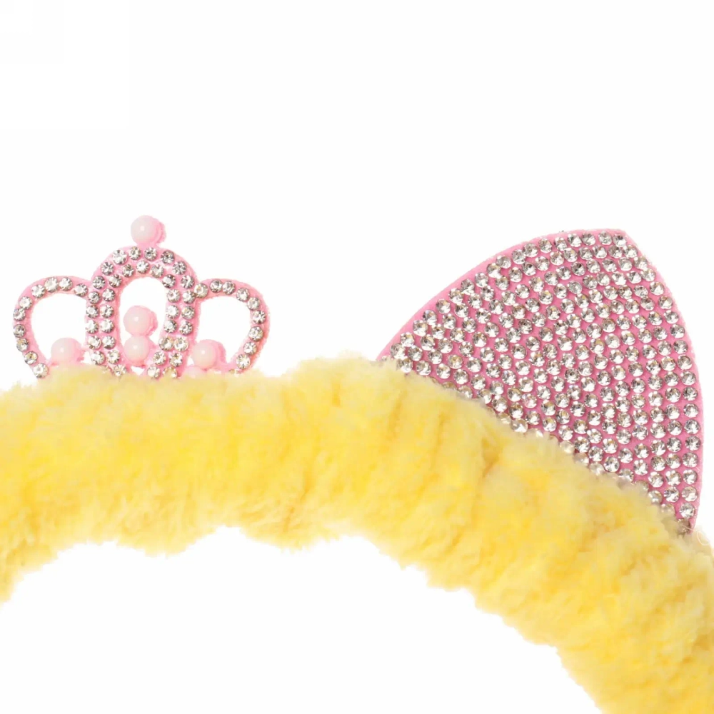 Повязка на голову «Beauty Mapafet- Принцесса», цвет розовый, голубой, сиреневый и серый, 20*6см (упаковка белый ZIP пакет)