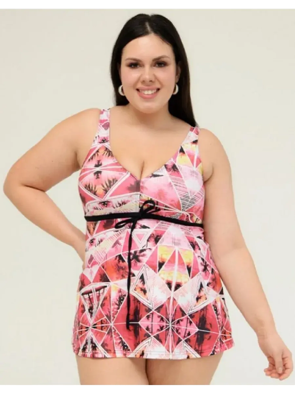 Купальник танкини раздельный большие размеры
