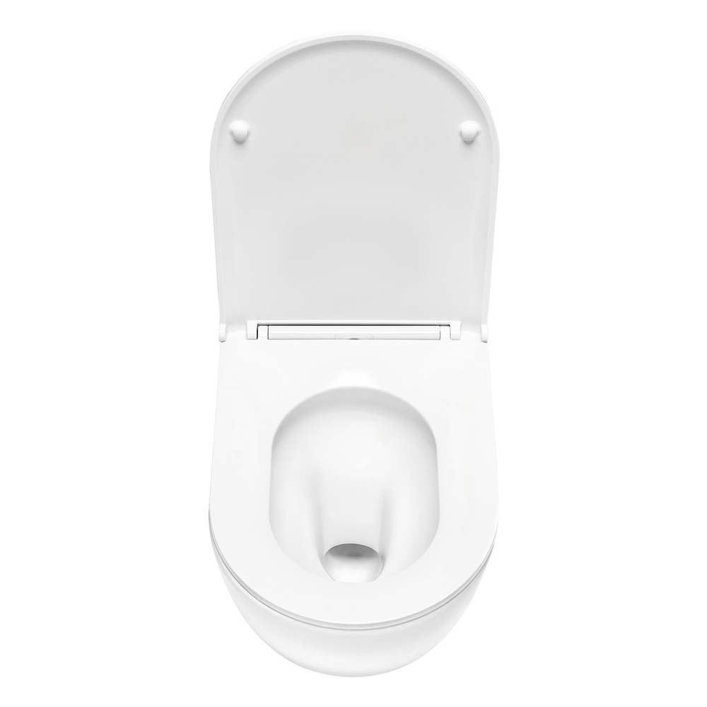 Подвесной унитаз TECEspring MODEL R с сидением белый