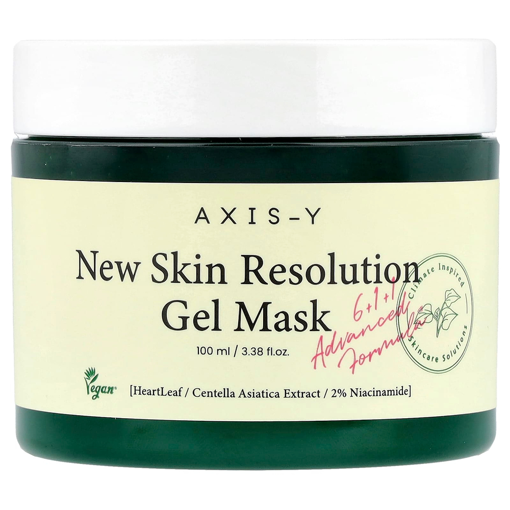 Axis-Y, New Skin Resolution Gel Beauty Mask, 100 мл (3,38 жидк. Унции)