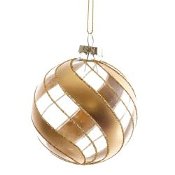 GAEM Украшение новогоднее "Шар/Шар волна/Капля", L8 W8 H10 см, 3в.