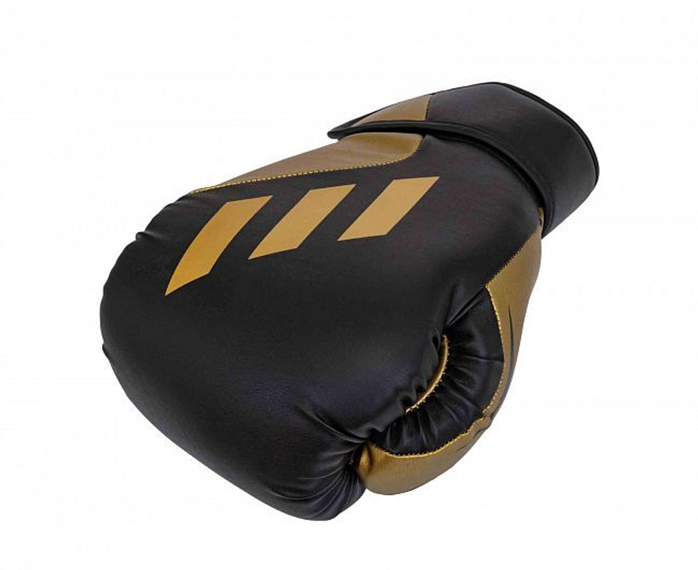 Перчатки боксерские Speed Tilt 350 черно-золотые SPD350VTG