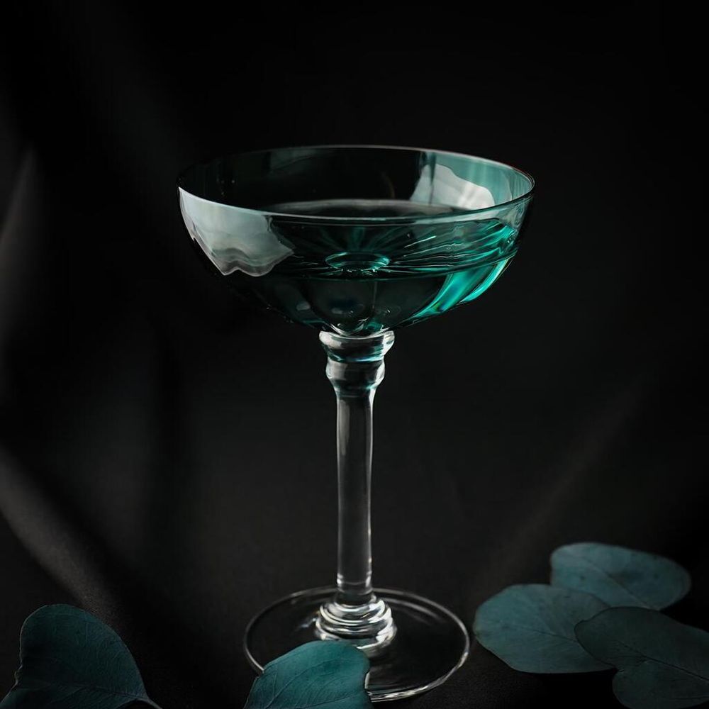 Рюмка коктейльная 235 мл голубая " " d 11,6 см h16,5 см P.L. - BarWare [4]