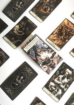 Таро Черный Гримуар (Некрономикон) (RUS), без рамки