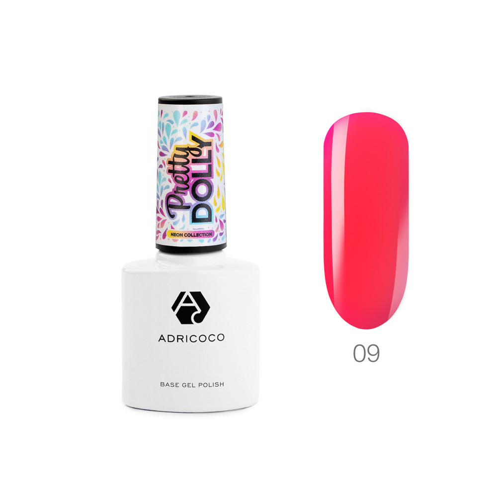Гель-лак ADRICOCO Pretty dolly №09, (8мл)