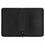 Папка объемная на молнии пластиковая BRAUBERG GRADE, А4, 330х240мм, 600мкм, зелено-голубой градиент, 271974