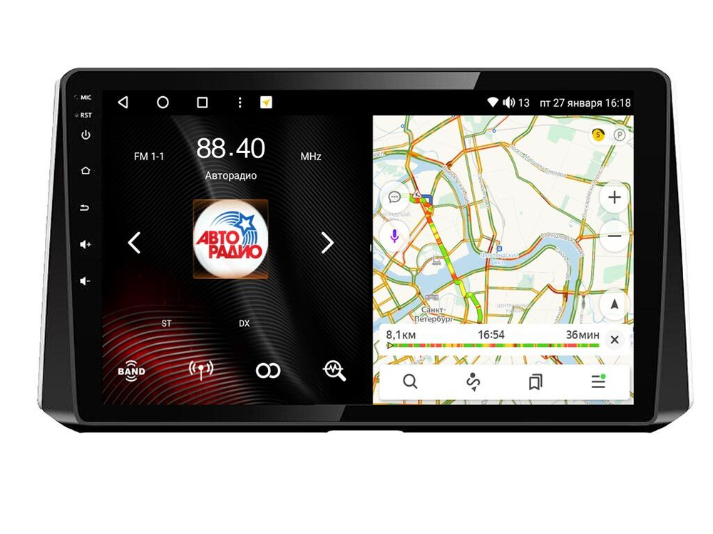 Магнитола для Toyota Corolla E210 2019-2024+, Corolla Cross - Vaycar VA77-1151 на Android 13, 8-ядер, 2Гб-32Гб, 4G SIM-слот