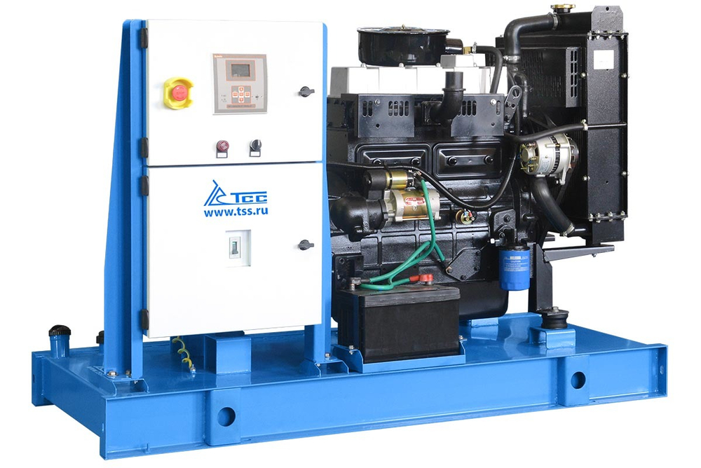 Дизельный генератор ТСС АД-20С-Т400 в погодозащитном кожухе с АВР