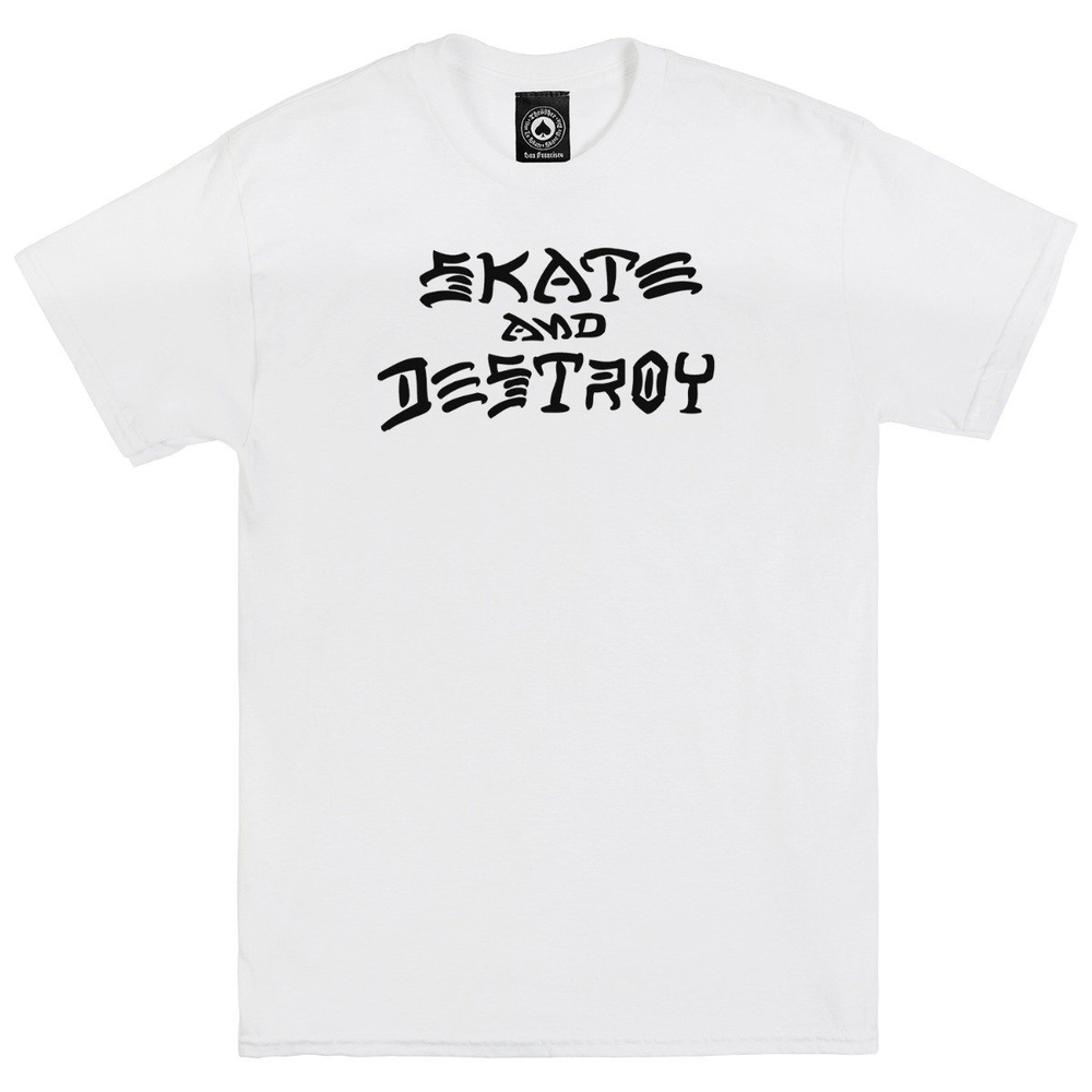 Футболка Thrasher Skate&Destroy White