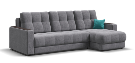 Угловой диван Босс Классик Велюр Роял агат