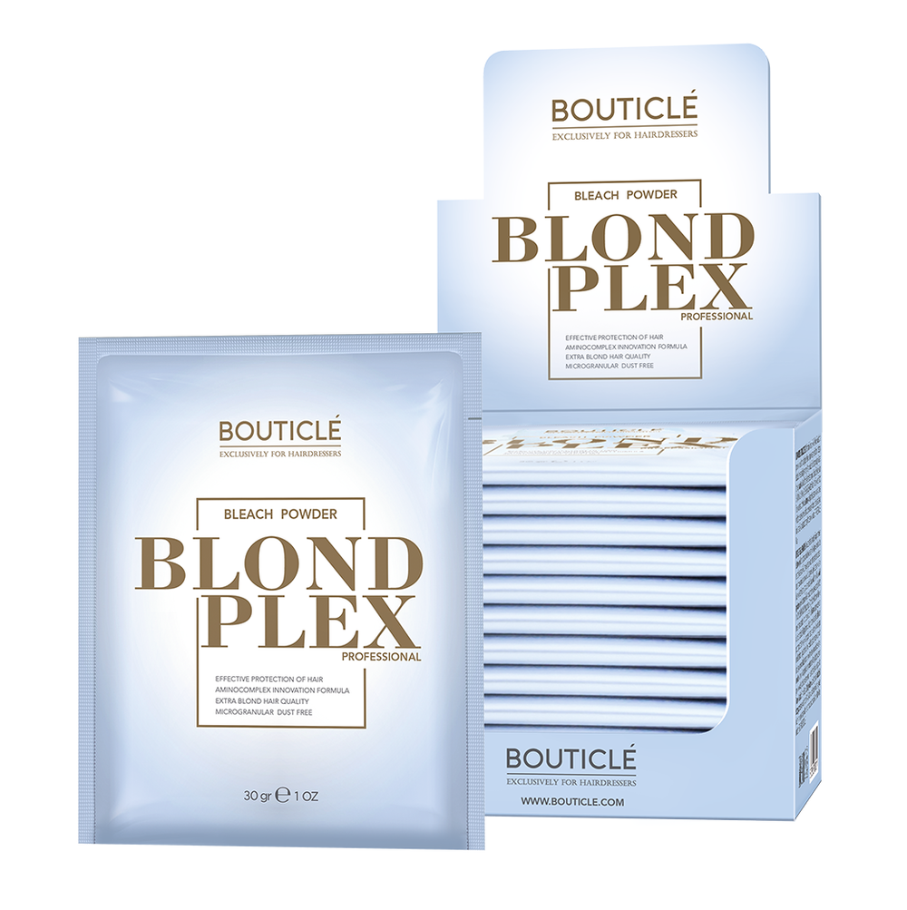 Обесцвечивающий порошок с аминокомплексом BOUTICLE Blond Plex Powder Bleach