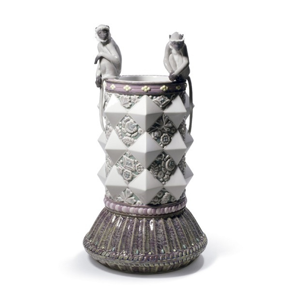 Ваза с обезьянами Lladro [Арт.01009012]