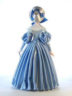 Кукла фарфоровая коллекционная в стиле модерн