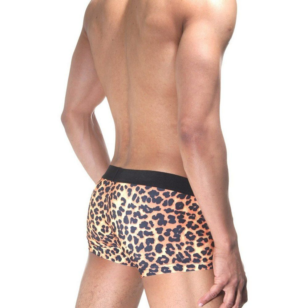 Мужские трусы боксеры леопардовые Don Moris DM031610