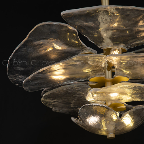 Люстра Cloyd ASPASIA C12 / Ø67 см - латунь светл. (арт.11654)