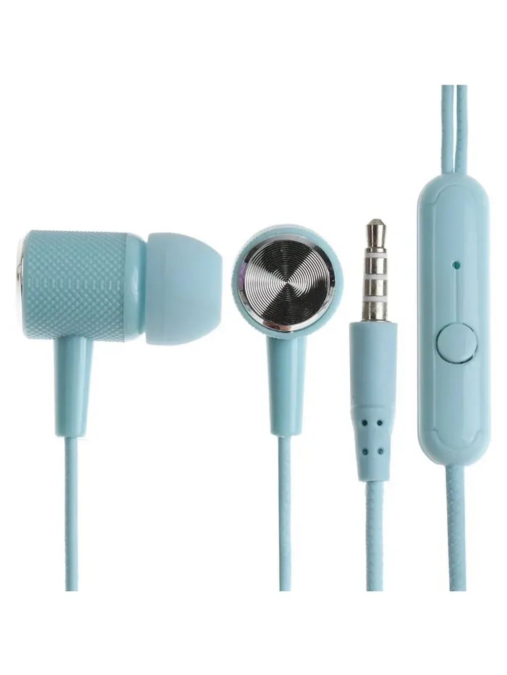 Наушники CB-51, проводные, вакуумные, микрофон, 1 м, Jack 3.