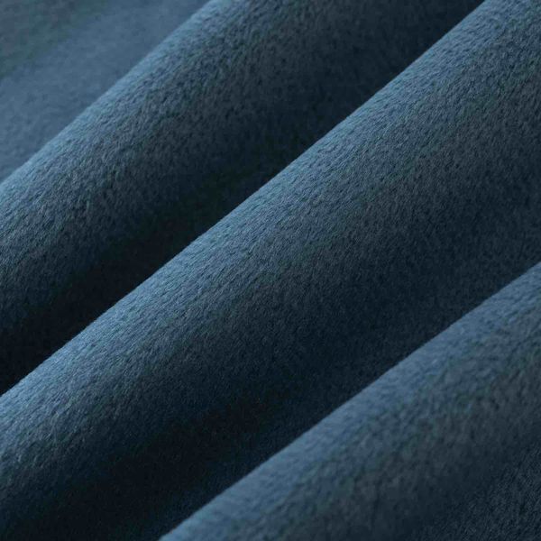 Брюки Велюровые Puff темно-синие - фото 5